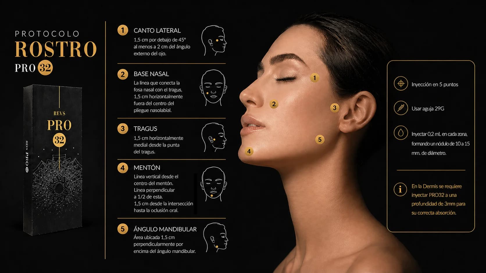 Protocolo de Aplicación Rostro REVS Pro32